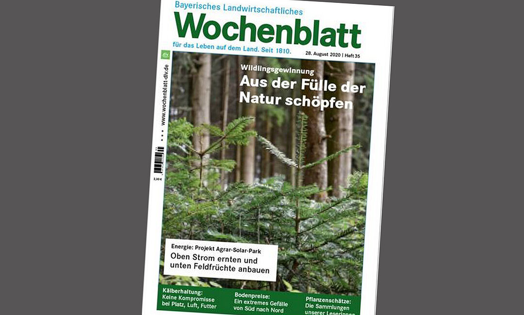 Titelbild Bayerisches Landwirtschaftliches Wochenblatt franz